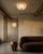 Contemporary Hana MD Flush Mount in Borosilicate Glass & Brass Finish by Schwung For Sale - Image 3 of 18