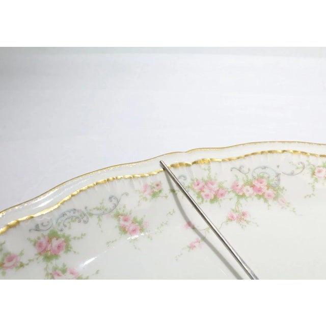 Theodore Havilland Limoges Double Gold 16" Serving Platter or Tray (Schleiger Number 340) For Sale In Philadelphia - Image 6 of 7