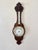 Antique Edwardian Carved Oak Aneroid Barometer, 1900s For Sale - Image 6 of 7