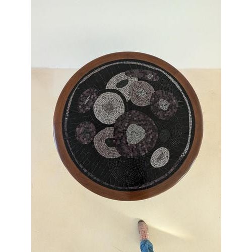 Mosaic Coffee Table in Wood from Berthold Müller-Oerlinghausen For Sale - Image 13 of 15