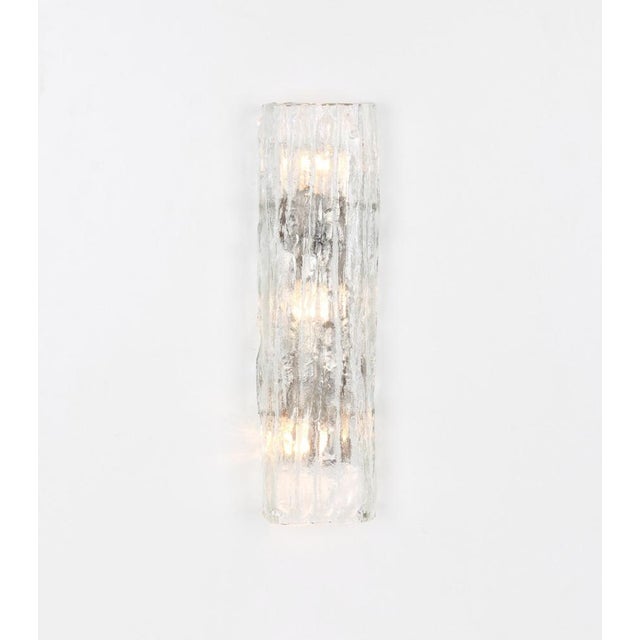 Glass Large Murano Glass Wall Sconce from Kalmar, Austria, 1960s For Sale - Image 7 of 11