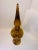 Mid-Century Modern Mid-Century Modern Empoli Genie Gold Decorative Bottle and Topper For Sale - Image 3 of 9