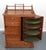 Traditional 1900s Quarter Sawn Oak Doctors Cabinet For Sale - Image 3 of 16