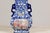 Ceramic Blue and White Porcelain Table Lamp with Hand-Painted Court Scenes For Sale - Image 7 of 12