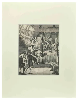 Romeyn de Hooghe, La Manière de se Bien Preparer à La Mort, Etching, 1700