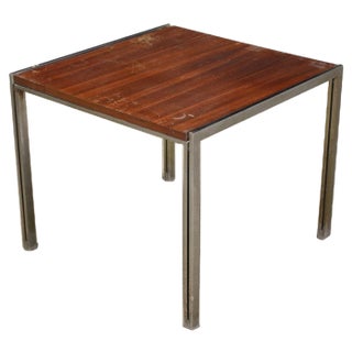 Italian ICF Luar Coffee Table in Walnut, 1970s For Sale