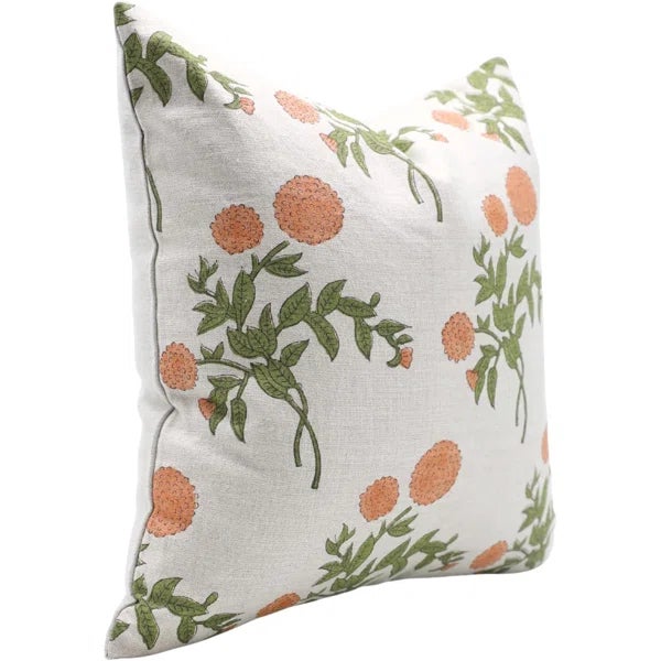 Add a touch of elegance to your space with the Fabdivine Block Print Cushion Cover in the timeless Gulab print....