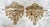 Midcentury Pair of Petite Decorative Wall Decor Shelves- Set of Two For Sale - Image 10 of 12