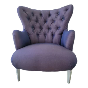 American Art Deco Wing Chair