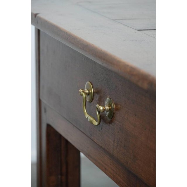 French Farmhouse Dining Table with Two Drawers For Sale - Image 16 of 18