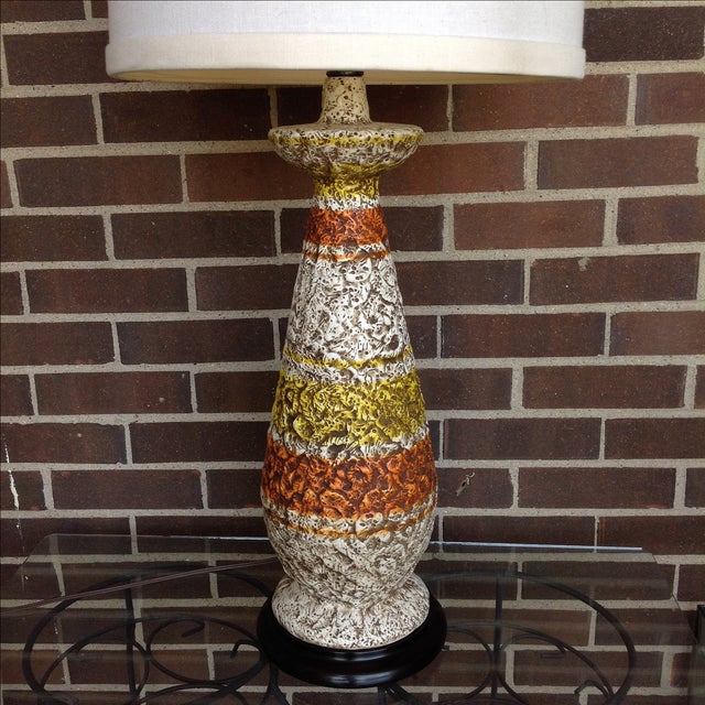1960s Aldo Londi Bitossi Pottery Lamp For Sale - Image 5 of 10