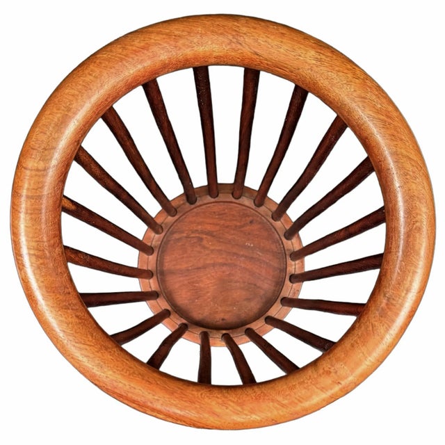 Brown Danish Modern Wastepaper Basket For Sale - Image 8 of 9