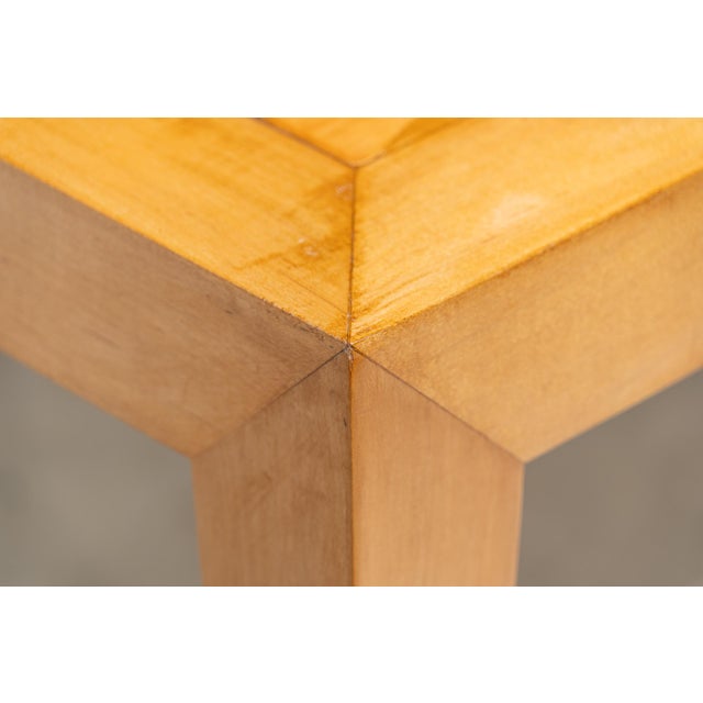 Wood Console Table in Gilded Wood, Spain, 1970s For Sale - Image 7 of 8