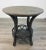 Rustic Gray and Brown Distressed Wood End Table For Sale - Image 4 of 4