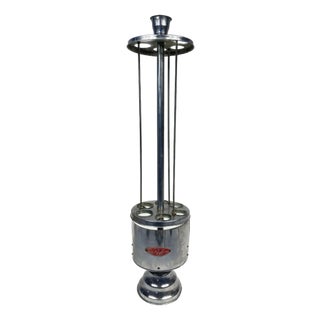 Ice Cream Cone Dispenser In Silver-plated Sheet Metal from Raffone For Sale