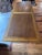 Wood Vintage A. Brandt Oak 8-Foot Trestle Dining Table With Drawers For Sale - Image 7 of 9