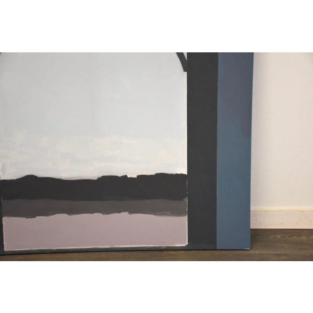 Plastic 1990s Saul Chase Acrylic on Board Painting For Sale - Image 7 of 10