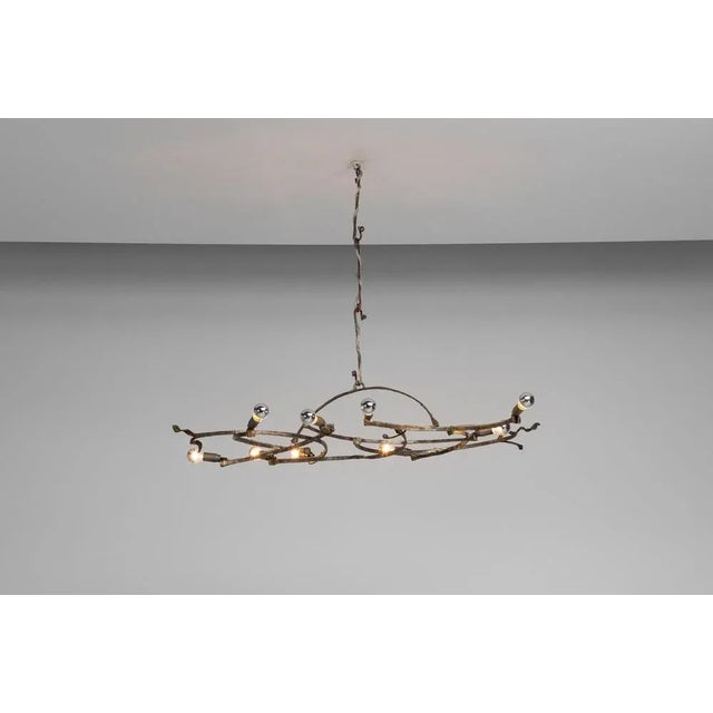 Chandelier by Salvino Marsura, Italy, 1970 For Sale - Image 3 of 15
