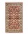 Red Mogul, One-of-a-Kind Hand-Knotted Area Rug in Red, 3' 1" x 5' 4" For Sale - Image 8 of 8
