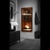 Brown Danish Wall Mirror, 1960s For Sale - Image 8 of 10