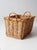 Vintage Woven Storage Basket For Sale - Image 9 of 11