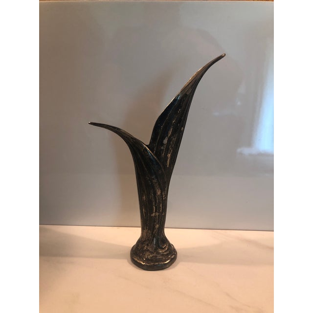 This stunning West Germany Lily of the Valley Bronze Bud Vase is the perfect option for the sophisticated buyer. A unique...
