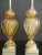 The Marbro Lamp Company Golden Amber Murano Lamps by Marbro - a Pair For Sale - Image 4 of 8
