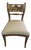 Late 20th Century Rose Tarlow Style Regency Shell Back Chair For Sale