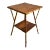 Vintage Side Table - Bamboo and Oak For Sale