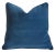 Early 21st Century Robert Allen Beachy Blue/White Coastal Nautical Feather/Down Pillow 22" Square For Sale - Image 5 of 6