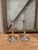 Rococo Antique Silver Plate Candlesticks For Sale - Image 3 of 7