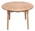 Mid 20th Century Solid Maple & Tiger Maple Bench Made Round Dining Table Tavern Table For Sale