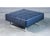 Ottoman in Black Leather and Metal from Poltrona Frau, 1990s For Sale - Image 3 of 16