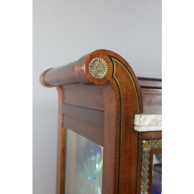 Maroon Display Case in Mahogany, 1800s For Sale - Image 8 of 13