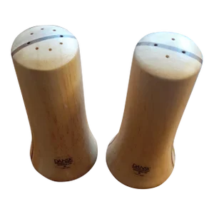 1990s Dansk Teak Wood Pair of Salt & Pepper Shakers