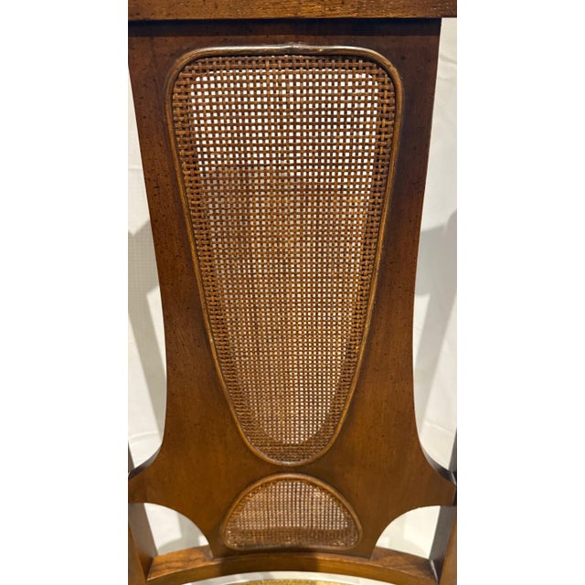 1960s Broyhill "Brasilia" Mid-Century Modern Dining Chairs - Set of 6 For Sale - Image 9 of 12