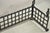 Antique Gothic Wrought Iron Spiral Twist 56" Fireplace Mantel Fender Surround For Sale - Image 9 of 10