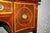 A really beautiful, early 19th century, English Hepplewhite, inlaid mahogany sideboard, circa 1800. The serpentine top is...