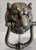 For your consideration. . . A very old large figural Leopard Head door knocker. The Leopard door knocker symbolizes power,...