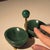Double Salt Cellar Condiment Bowl in Silver, Vermeil, and Aventurine by Wolfers Frères, 1950 For Sale - Image 10 of 13