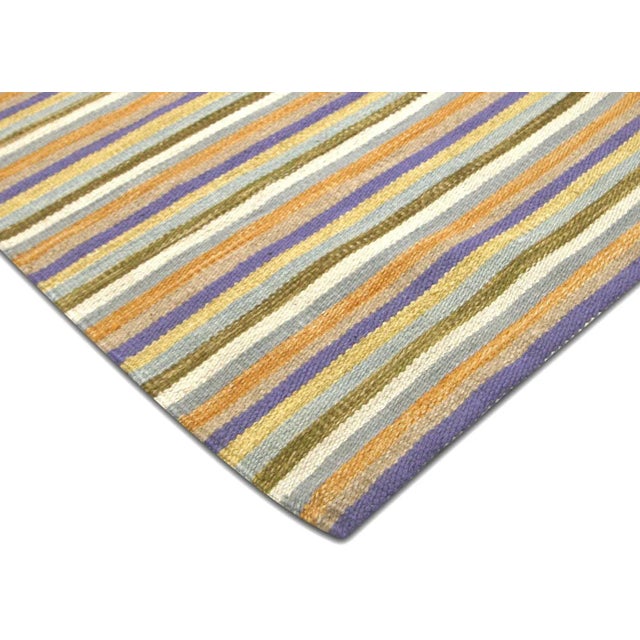 Contemporary Contemporary Egyptian Kilim Rug For Sale - Image 3 of 6