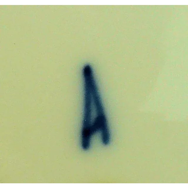 Early 19th Century 1805 French Empire Porcelain Plate Decorated with Aboriginal Portrait Locre Factory For Sale - Image 5 of 6