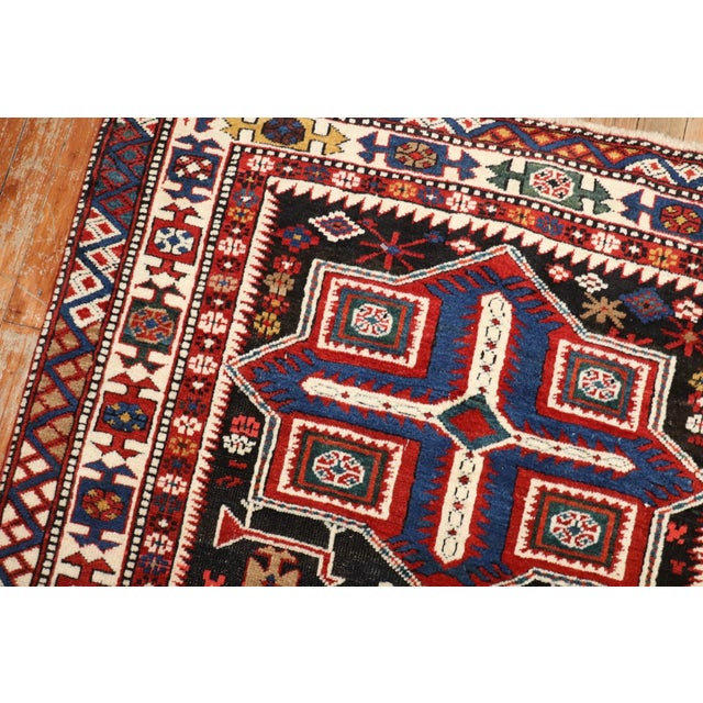 19th Century Antique Shirvan Rug - 3'4" X 5'4" For Sale - Image 4 of 10