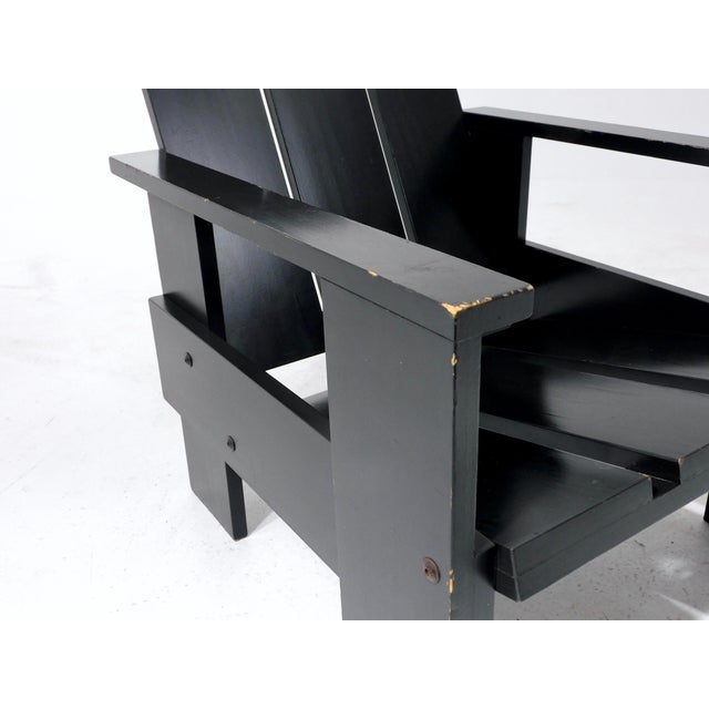 Vintage Crate Children's Chair by Gerrit Rietveld for Rietveld, 2005 For Sale - Image 17 of 18