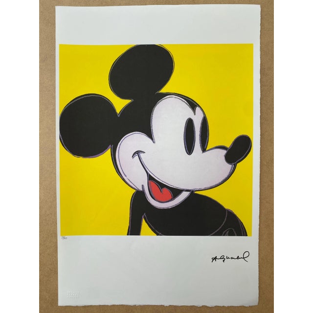 After Andy Warhol, Mickey, 1980s, Lithograph For Sale - Image 4 of 9