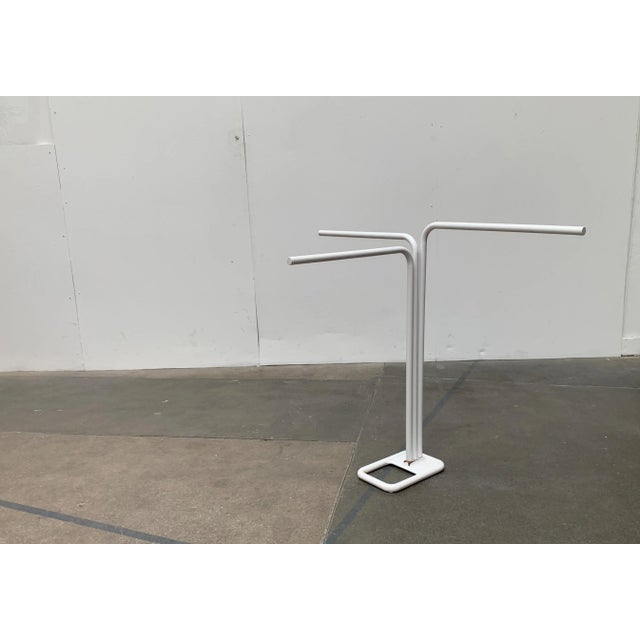 Vintage French Postmodernist Bathroom Towel Rack from Decotec For Sale - Image 10 of 18