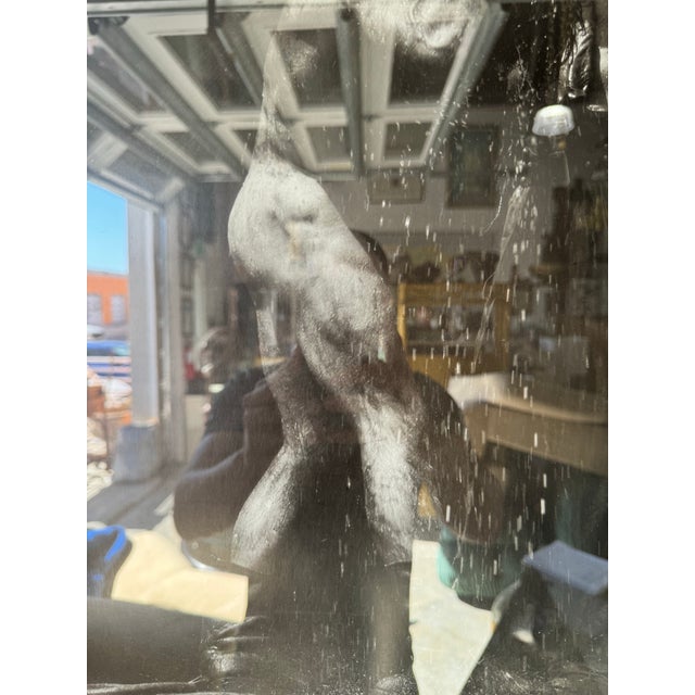 1980's Herb Bitts Poster " Dan and Fred, Bodyshop Series " Black and White Photographic Poster For Sale In Miami - Image 6 of 11