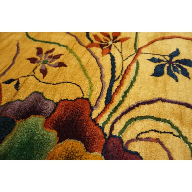 1920s Chinese Art Deco Carpet ( 9' x 11'6" - 274 x 351 ) For Sale - Image 12 of 12