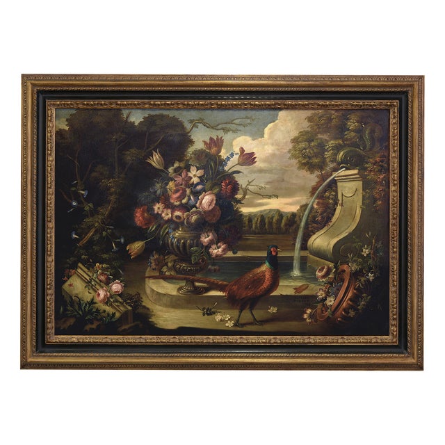 Alfredo Mahieux, Still Life with Pheasant, 1963, Oil on Canvas For Sale