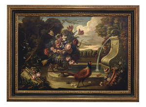 Alfredo Mahieux, Still Life with Pheasant, 1963, Oil on Canvas